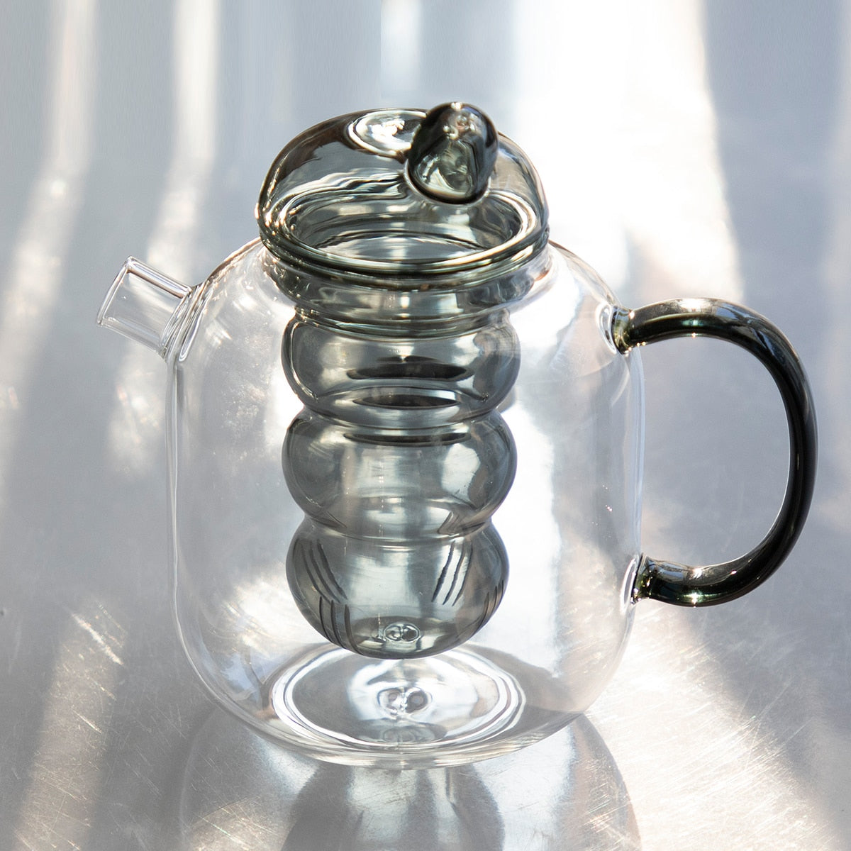 Glass Pitcher Cute Teapot Set
