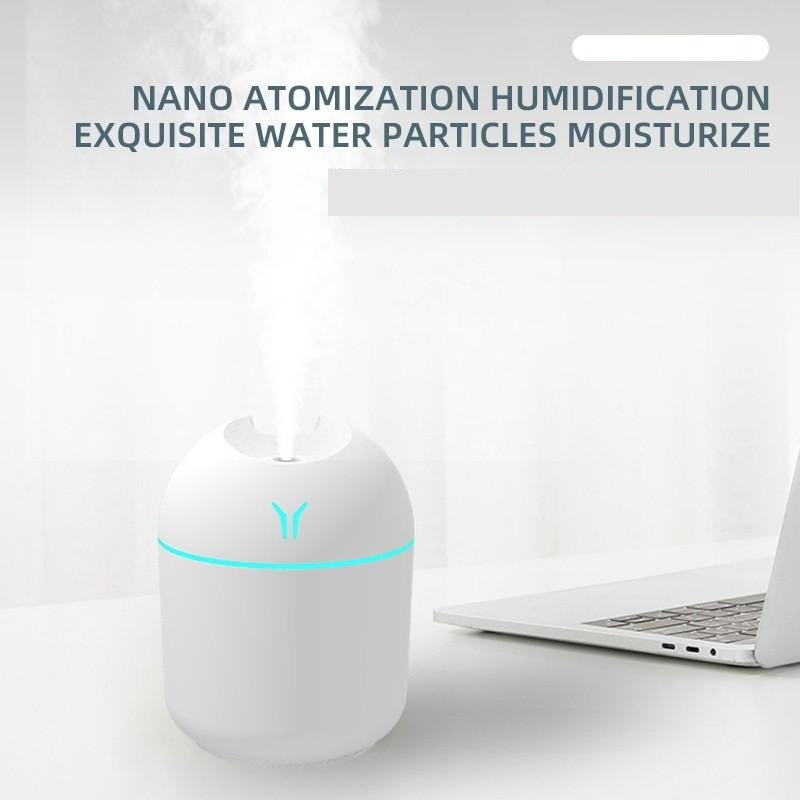 USB Mini Air Humidifier with LED