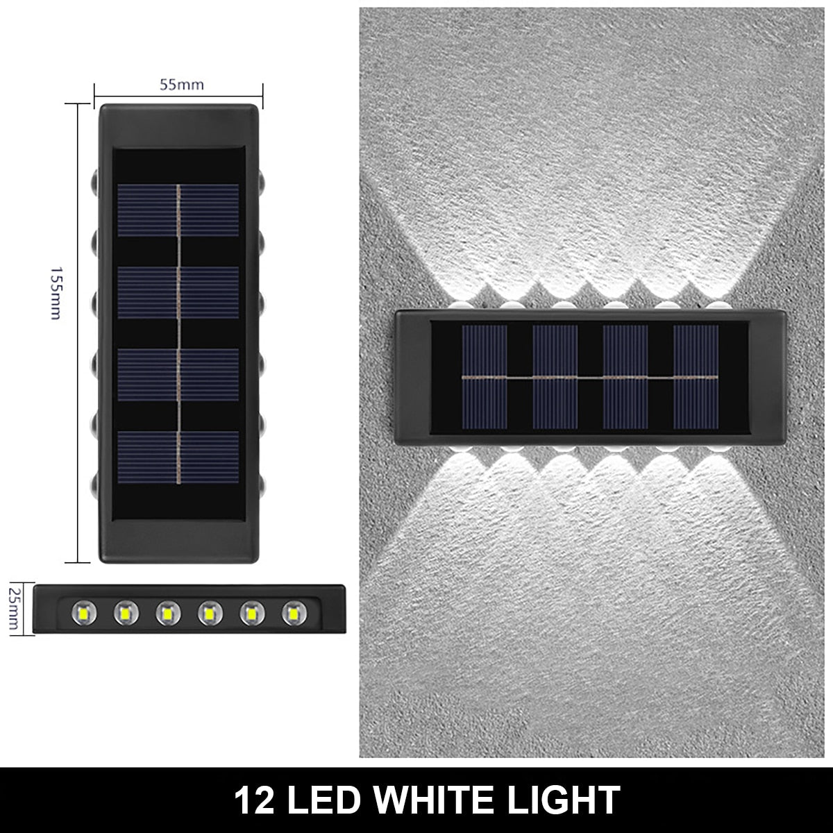 Solar Outdoor Wall Lamp