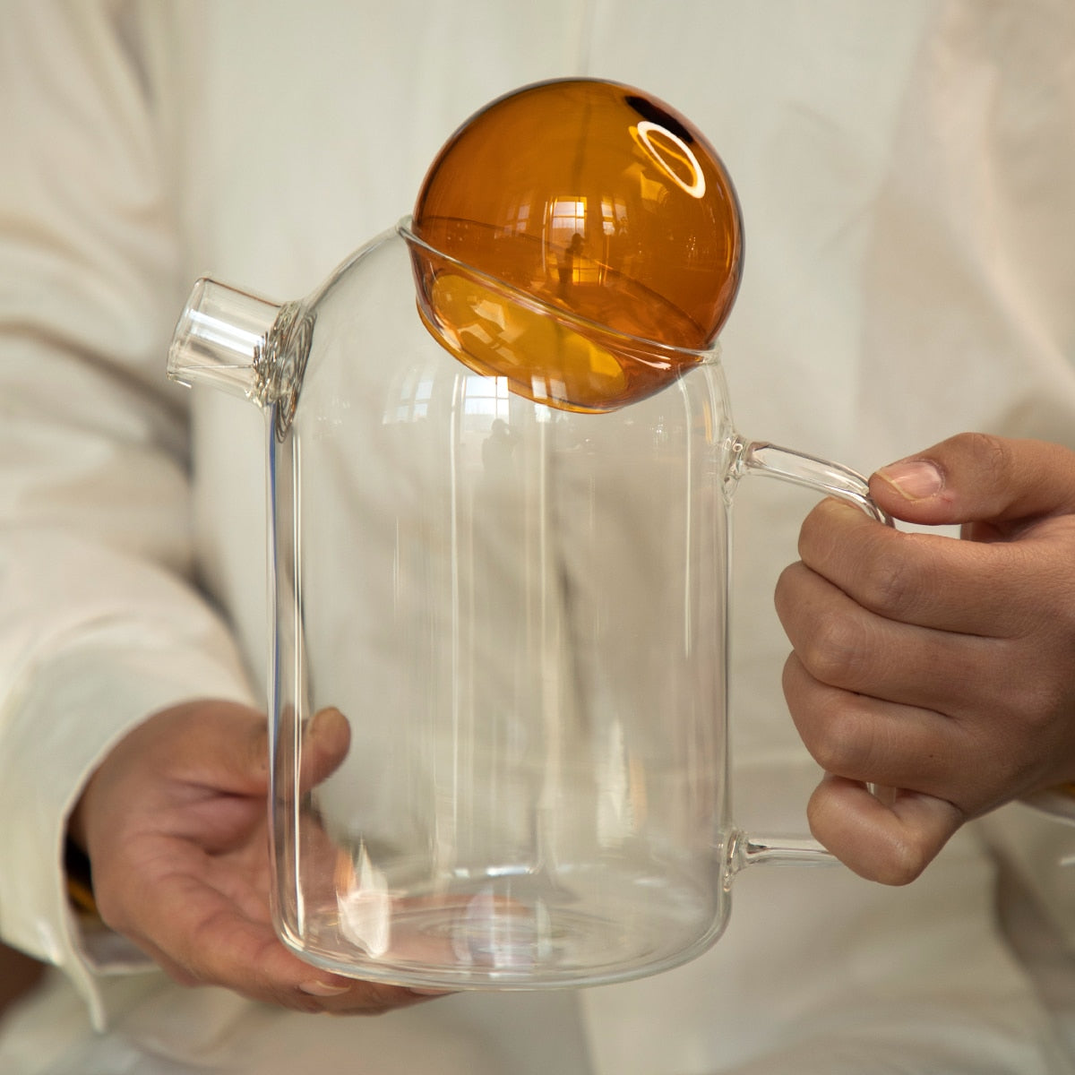 Glass Pitcher Cute Teapot Set