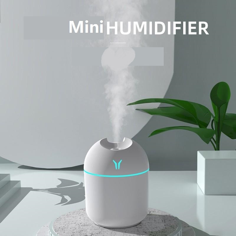 USB Mini Air Humidifier with LED