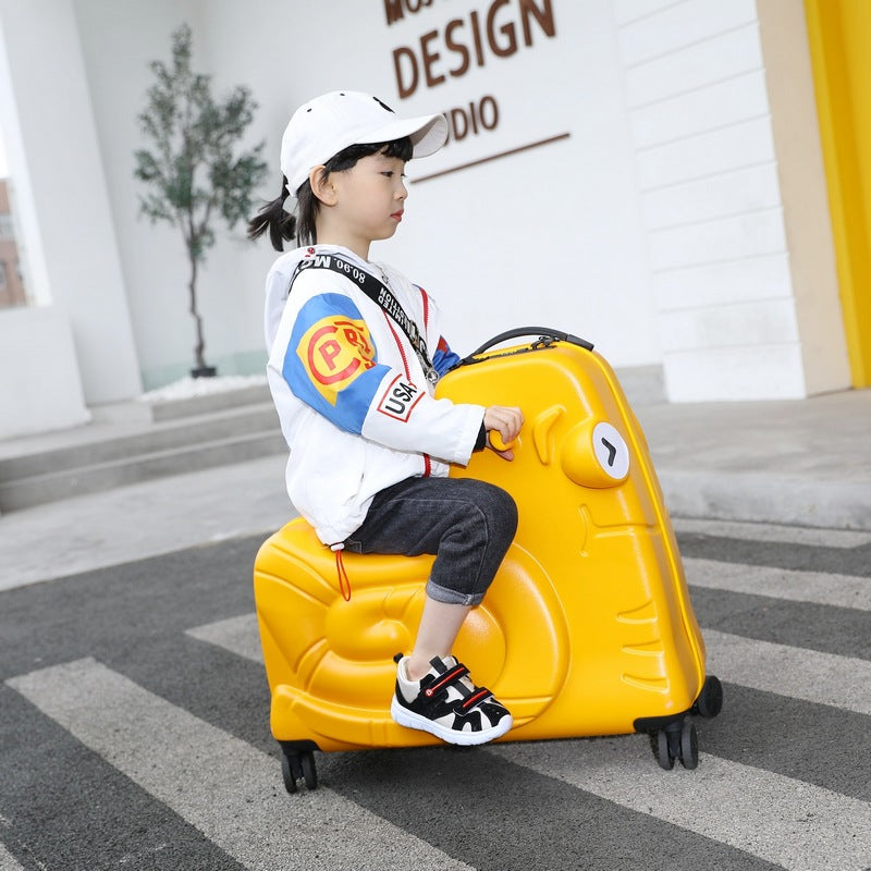 Sit-on Trolley Suitcase