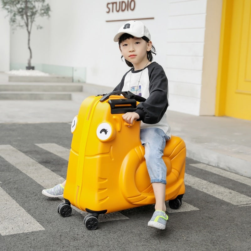 Sit-on Trolley Suitcase