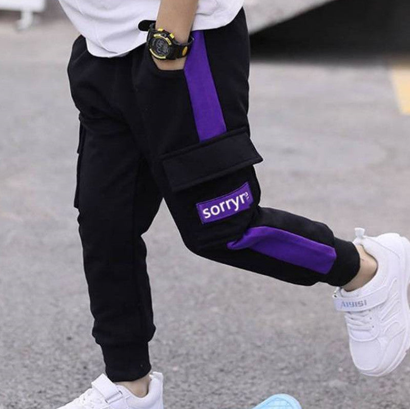 Boys' Casual Sports Overalls