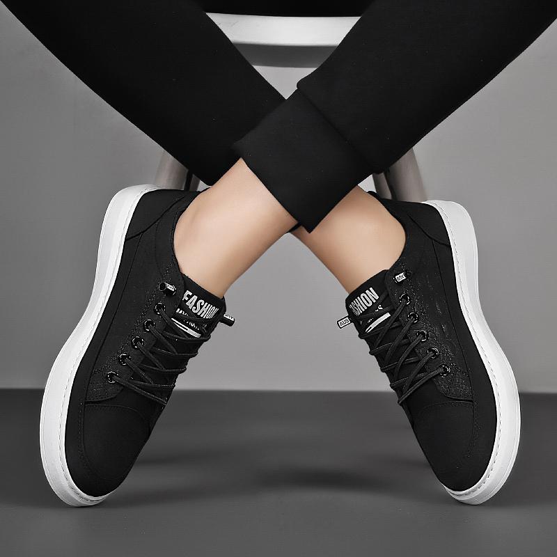 Men's Leather Skateboard Shoes