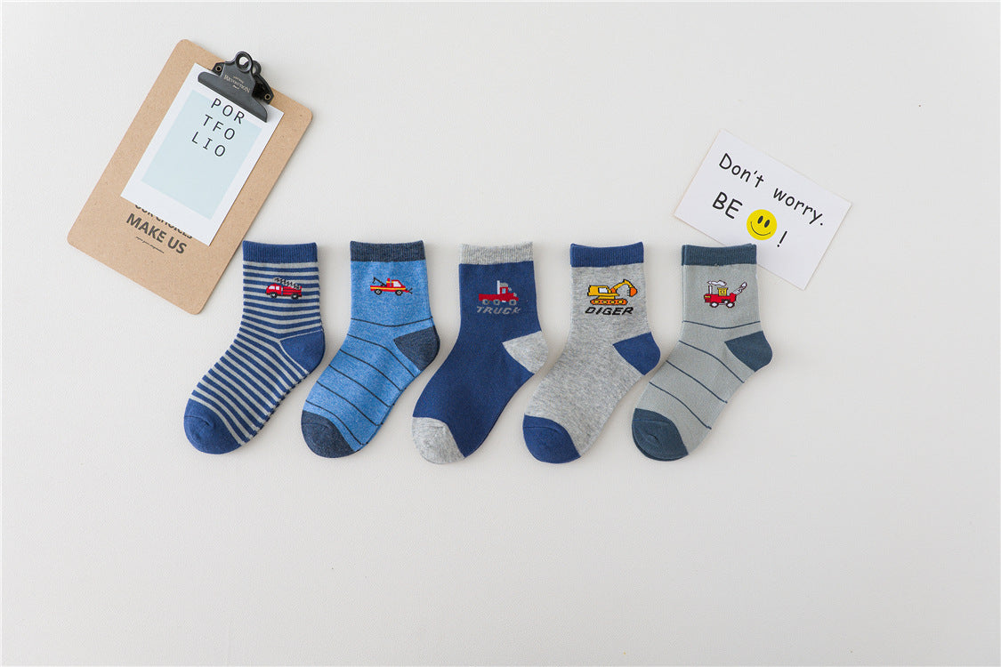 Cotton Cartoon Socks