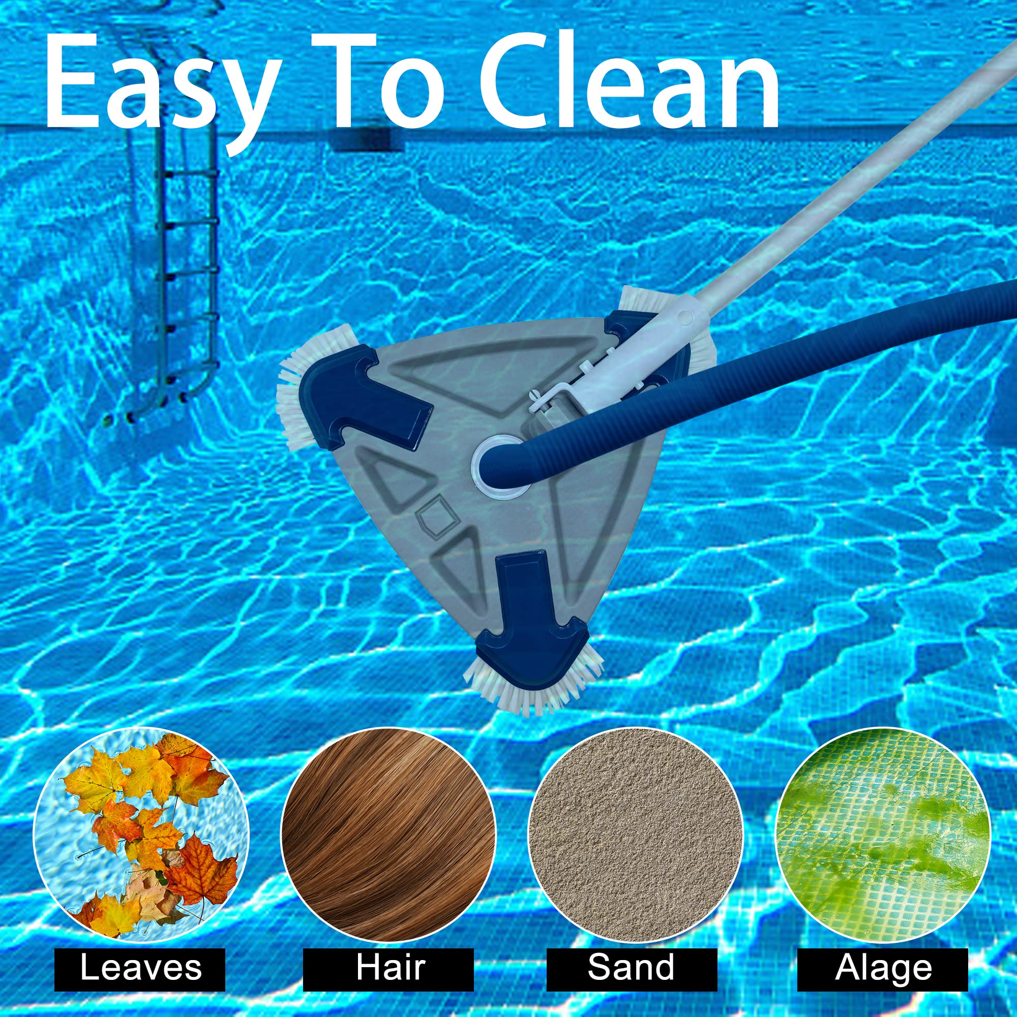 Pool Cleaning Triangle Brush