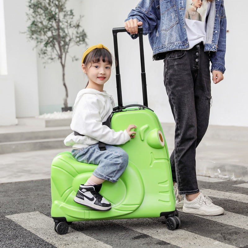 Sit-on Trolley Suitcase