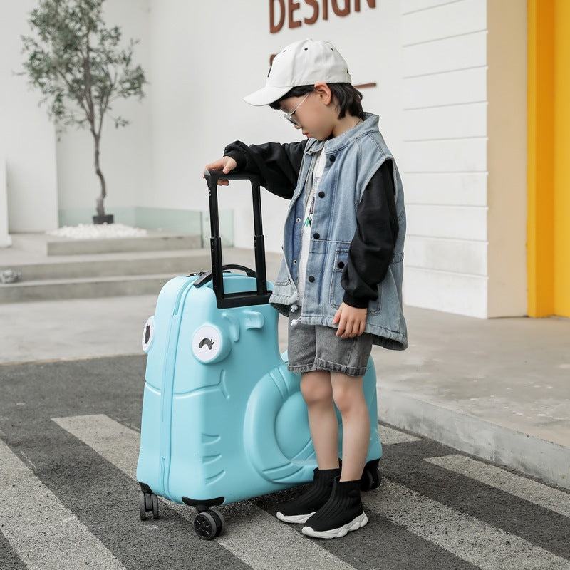 Sit-on Trolley Suitcase