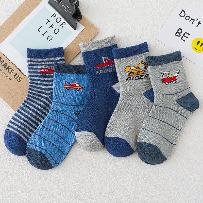 Cotton Cartoon Socks