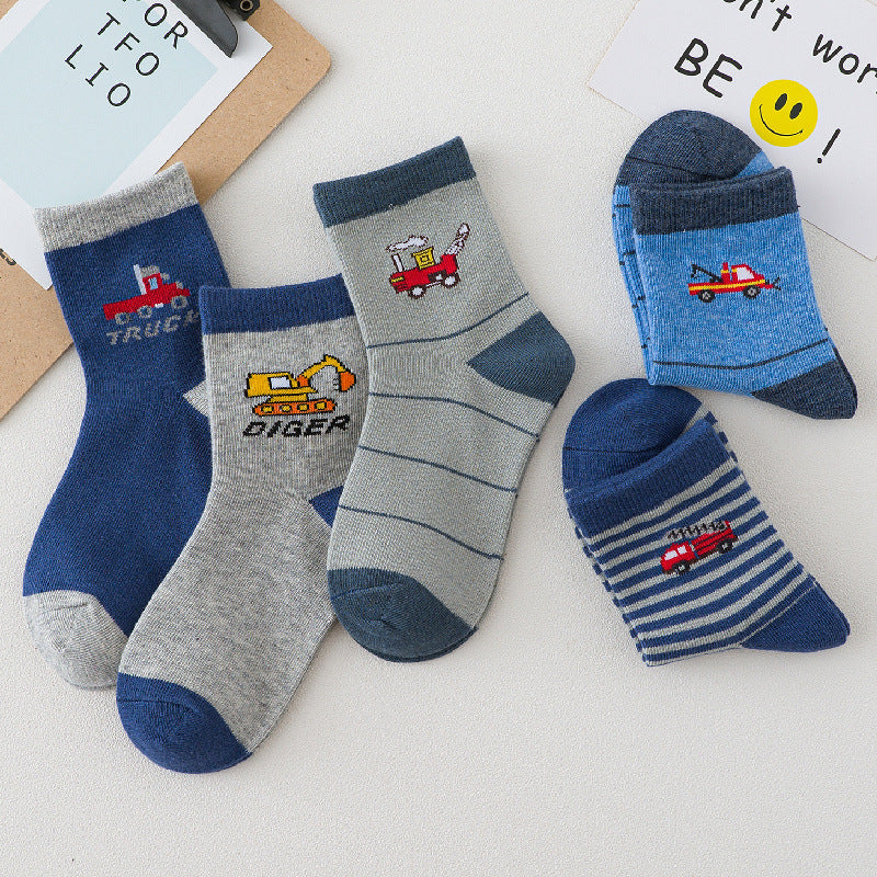 Cotton Cartoon Socks