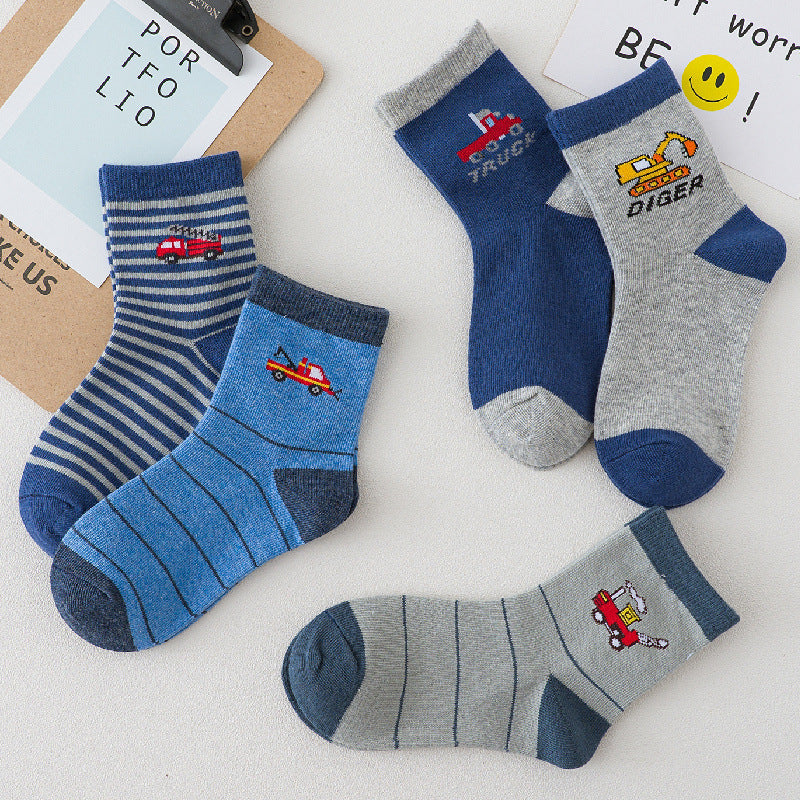 Cotton Cartoon Socks