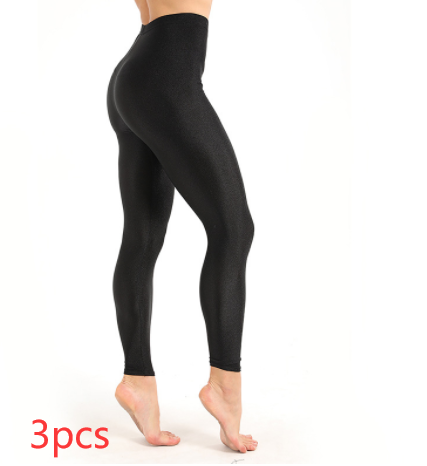 Shiny Workout Leggings for Women