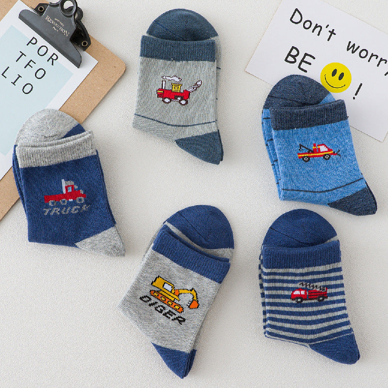 Cotton Cartoon Socks